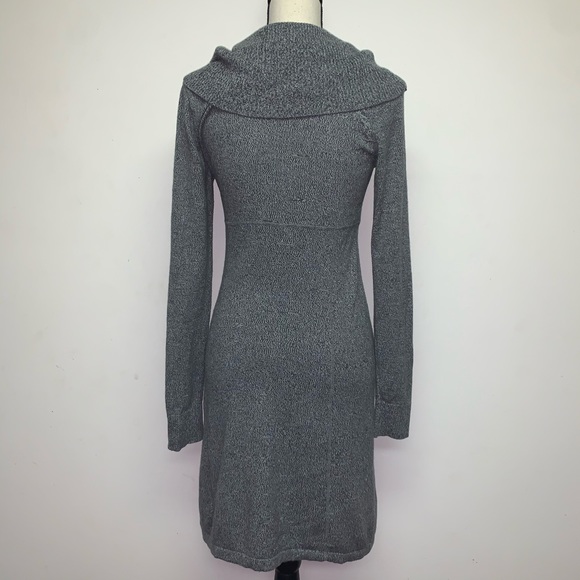 Athleta Sochi Sweater Dress, Dark Gray, Size Small - Picture 6 of 9